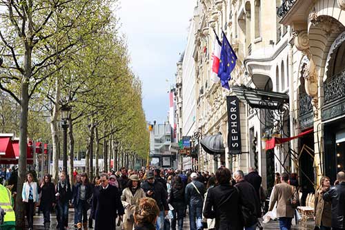 Pequenos segredos da avenida Champs Élysées. Roman Lashkin no Flickr