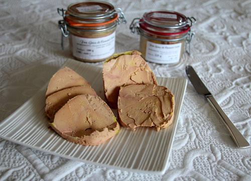 Canapé de foie gras