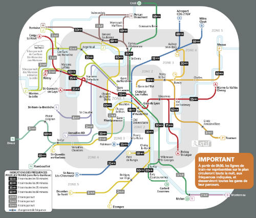 metrô no réveillon Paris 2017