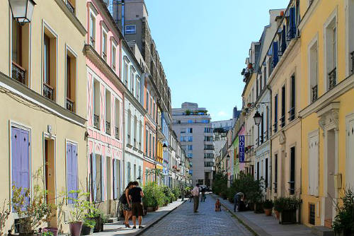 ruas preferidas em paris