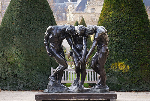 jardim do museu rodin em paris