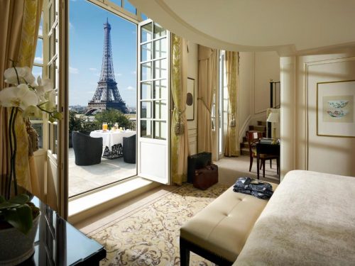 Hotéis com vista para Torre Eiffel