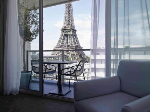 Hotéis com vista para Torre Eiffel