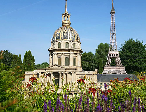 Paris com crianças Parque de Miniaturas