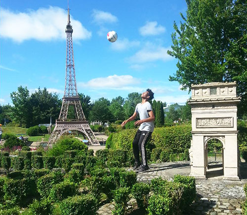 Paris com crianças Parque de Miniaturas