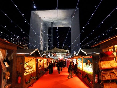 mercados de Natal em Paris