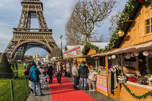 mercados de Natal em Paris