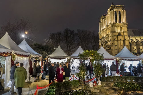 mercados de Natal em Paris