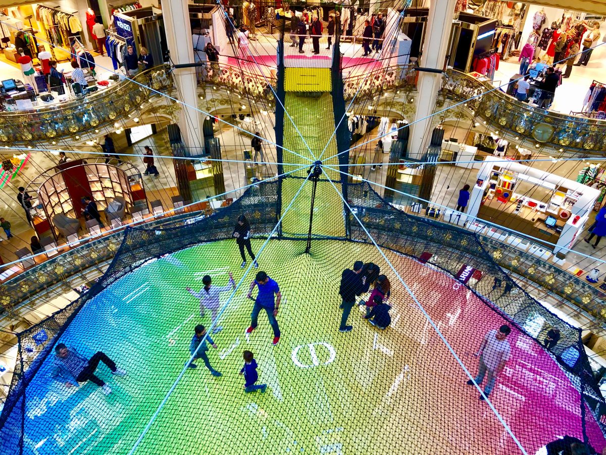 playground das Galeries Lafayette