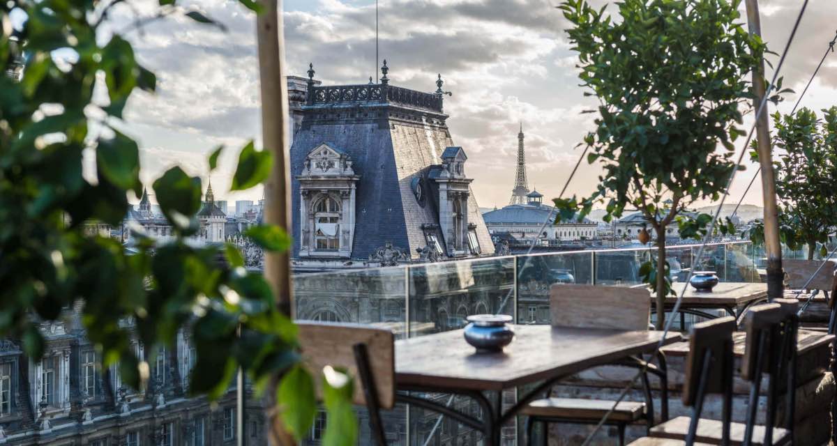 paris no verao rooftop bar perchoir marai