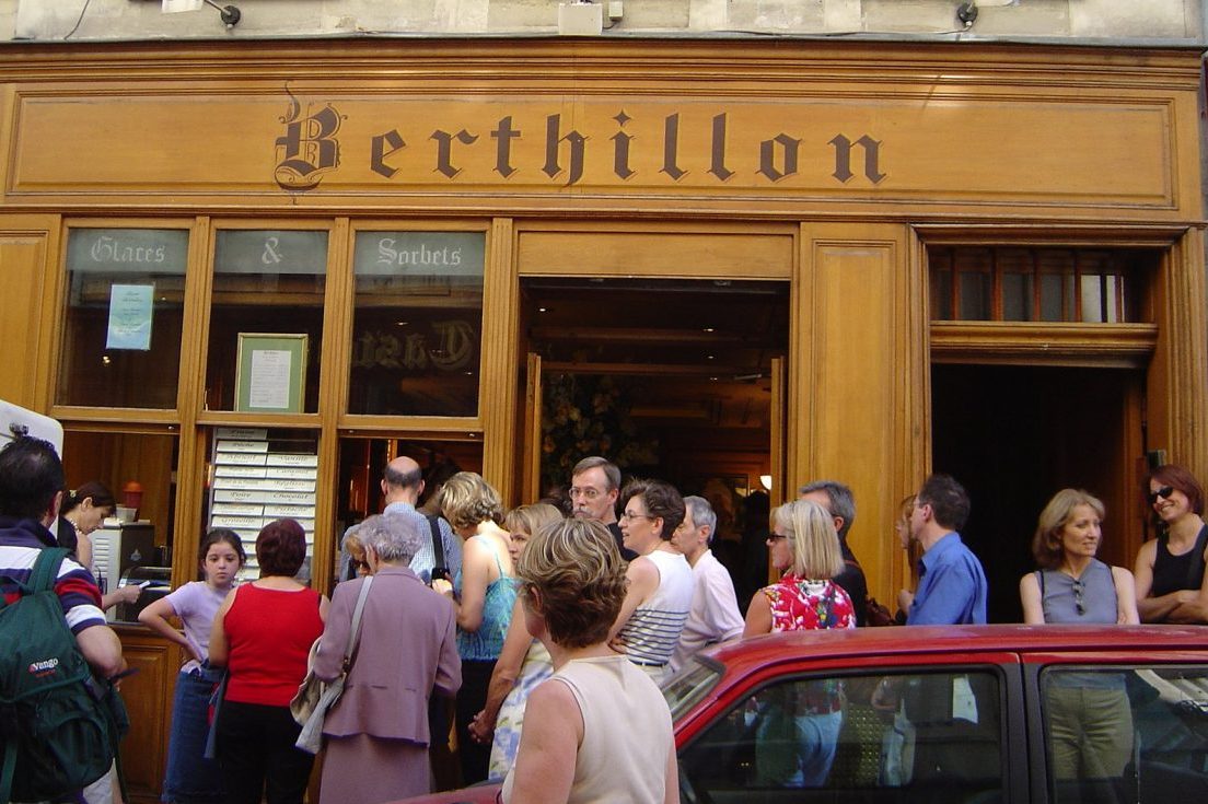 sorvete berthillon paris em agosto