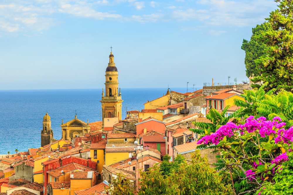 O que visitar na Côte d'Azur: Menton, a cidade cor de ocre, última para antes da fronteira da França com a Itália. 