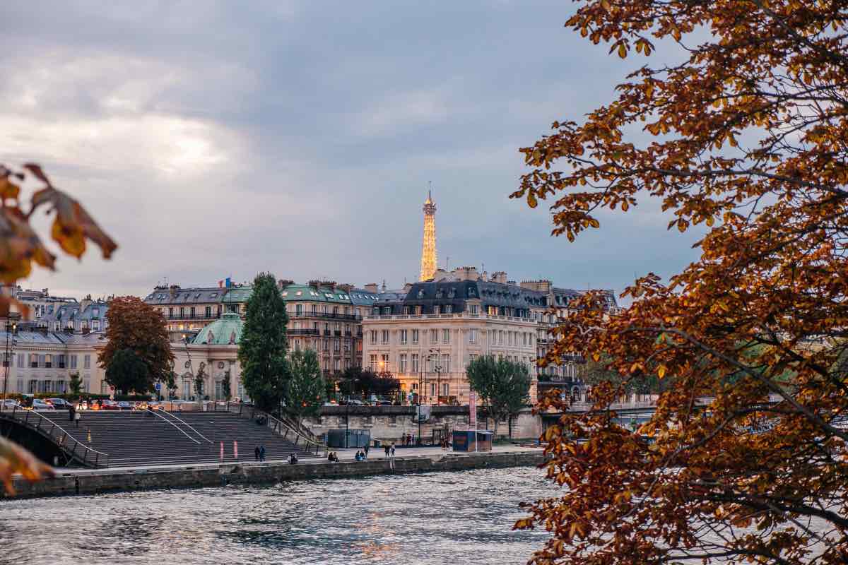 paris no outono em paris