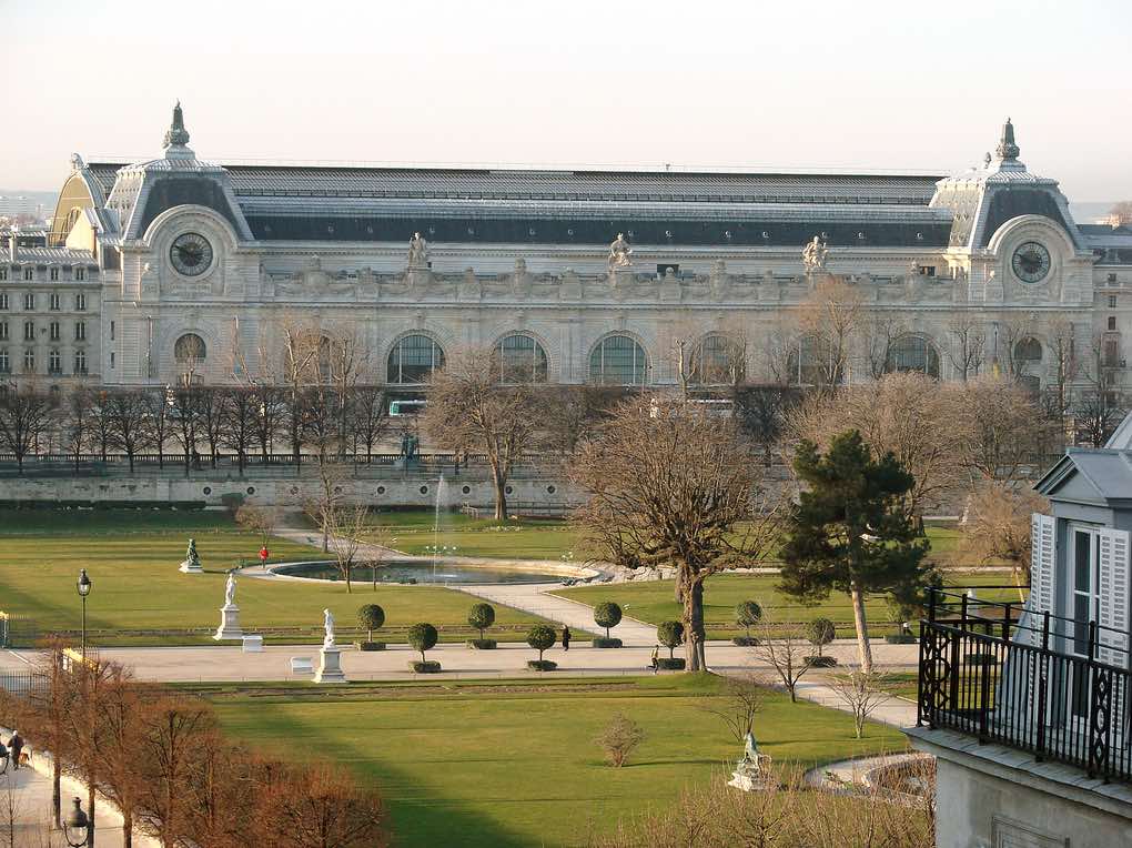 inverno em paris jardim tuileries