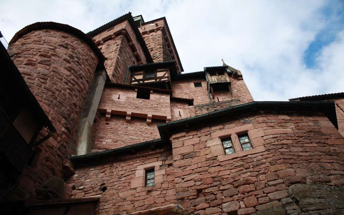 Castelo Haut-Koenigsbourg na Alsácia