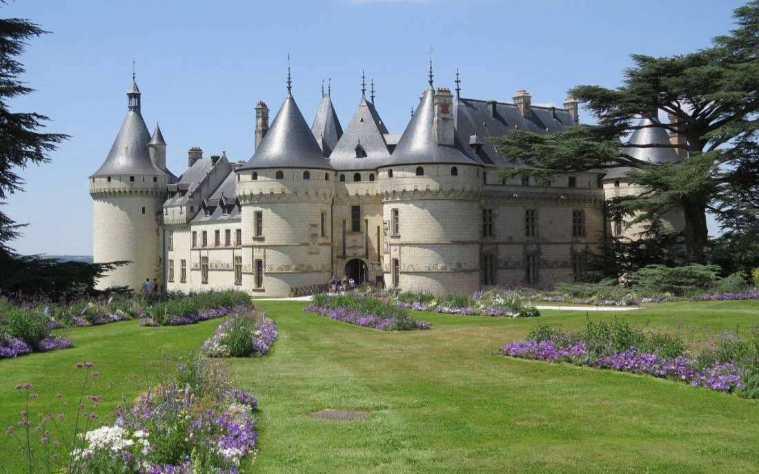 Castelo Amboise no Vale do Loire França