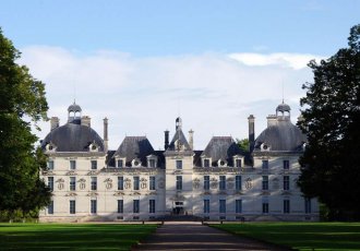 Castelo Cheverny no Vale do Loire França