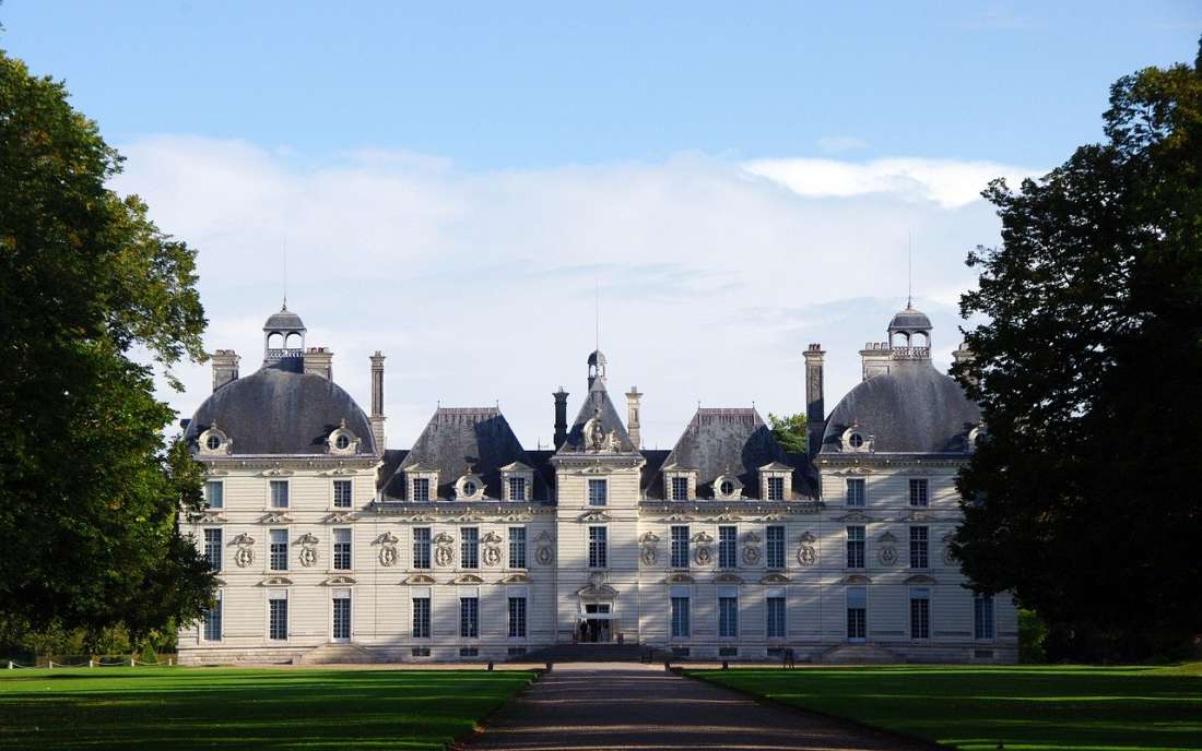 Castelo Cheverny no Vale do Loire França