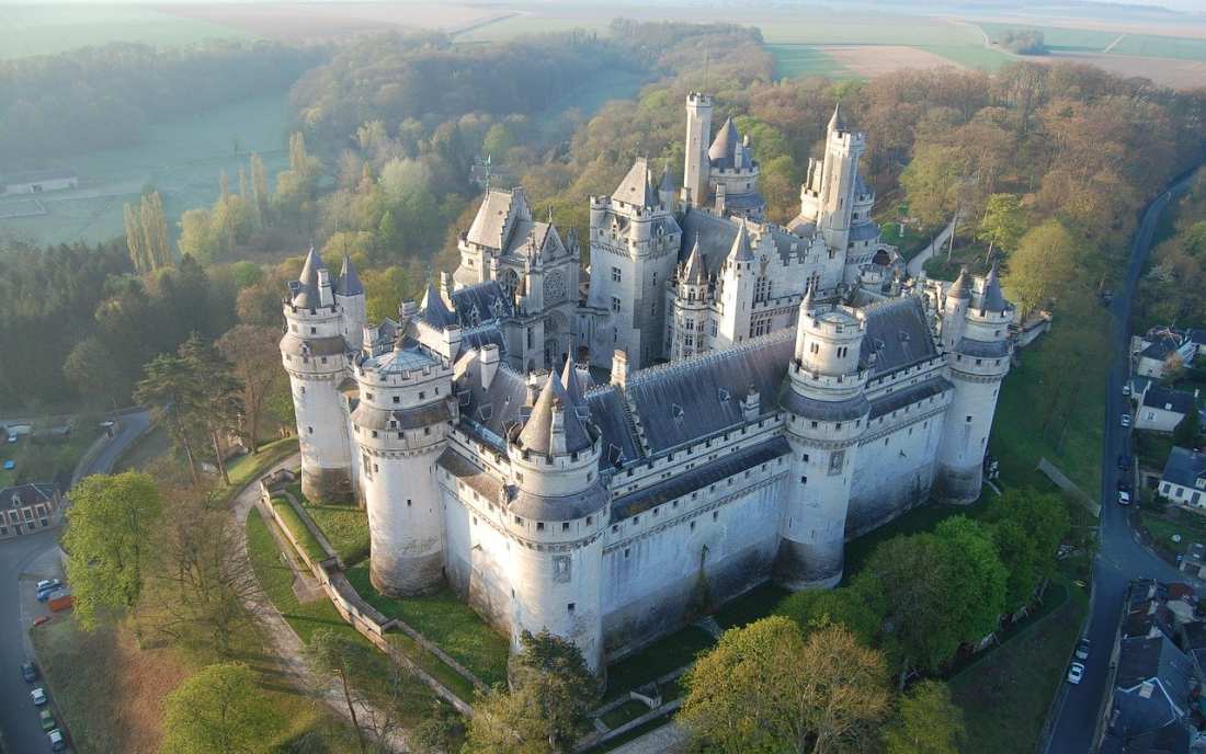 Castelo de Pierrefonds na França