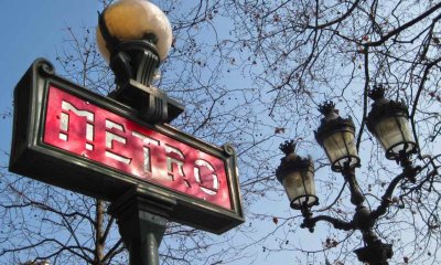 metro paris letreiro