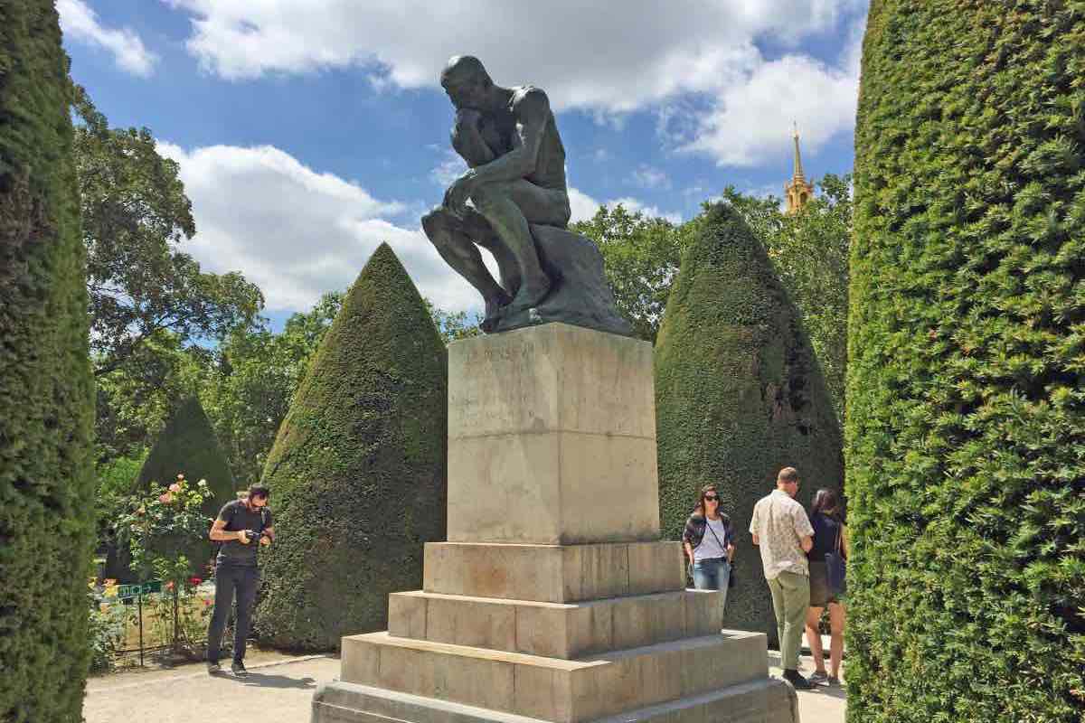 o pensador museu rodin em paris