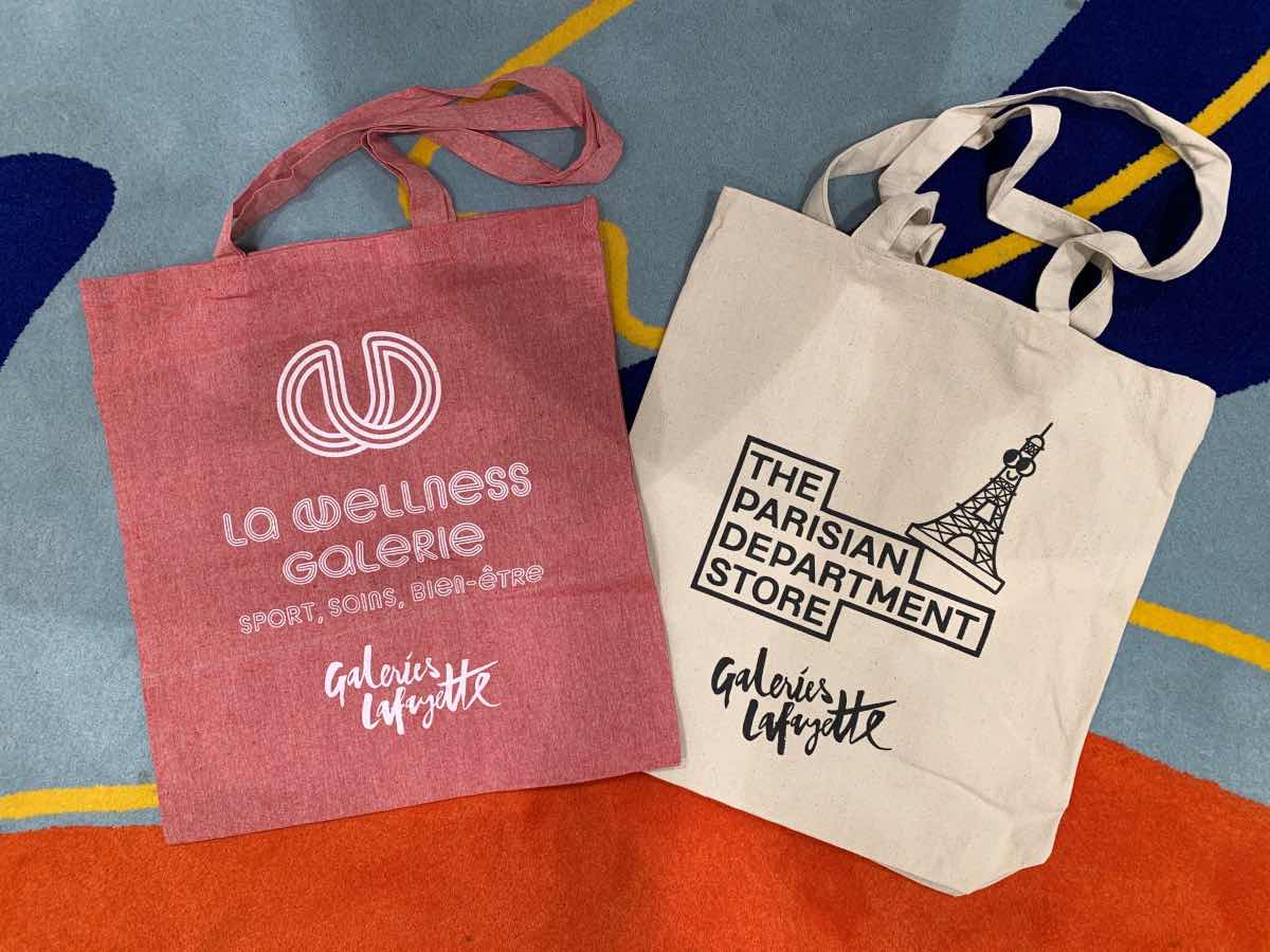 tote bag presente Galeries Lafayette conexao paris