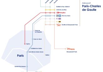 opções de como ir do aeroporto cdg até paris
