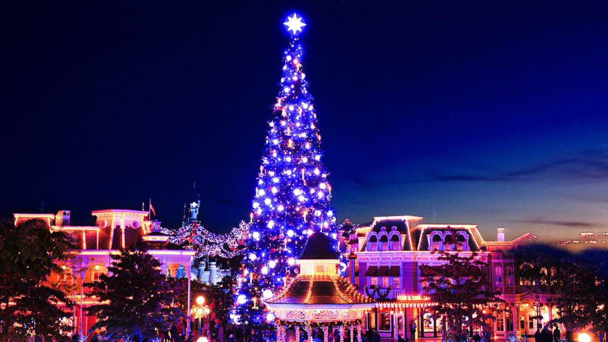 natal na disney paris